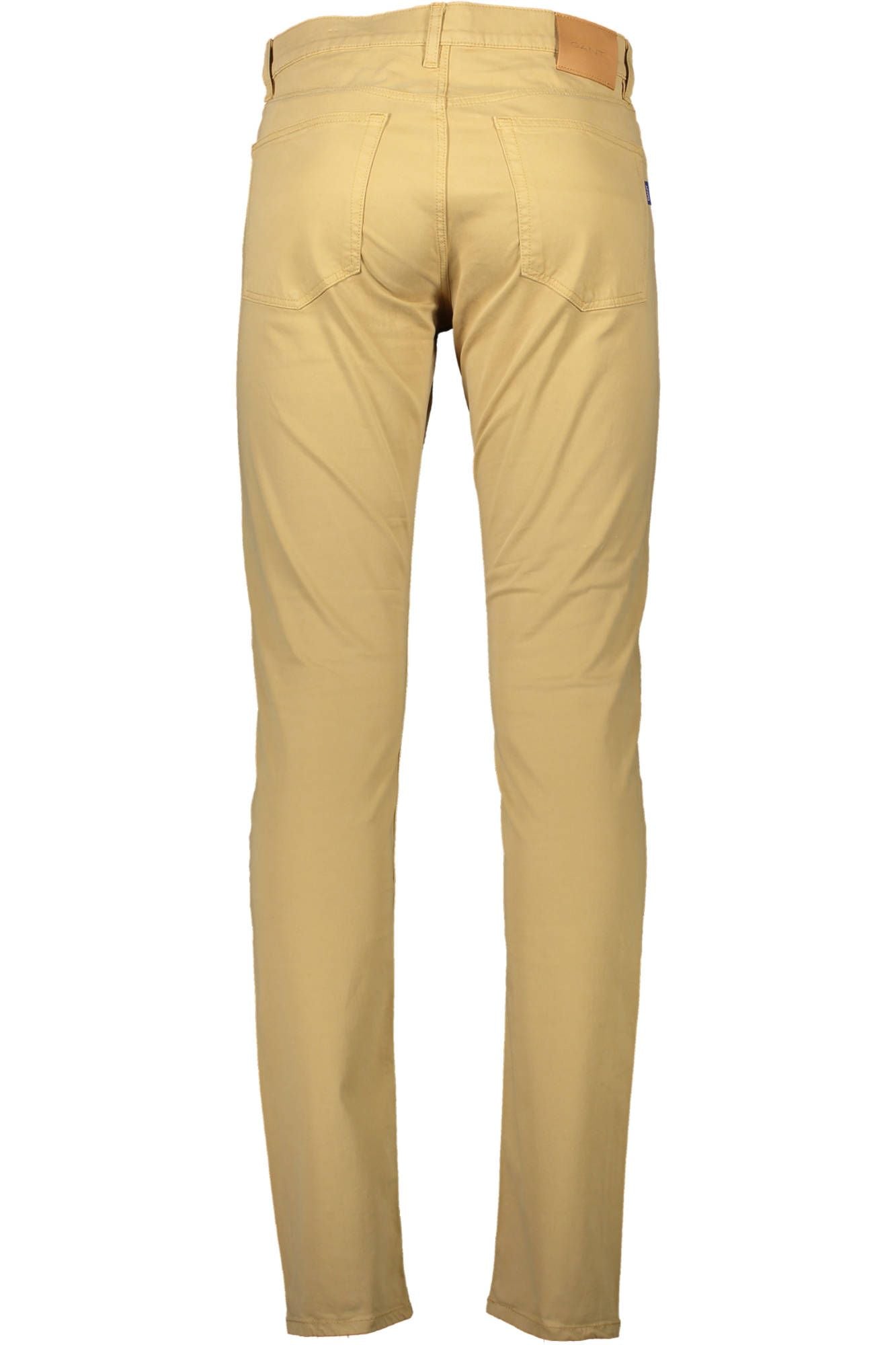 Chic Beige Cotton Trousers for Men