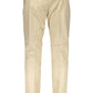 Classic Beige Cotton Stretch Trousers