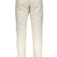 Elegant Beige Cotton Chinos