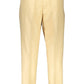 Beige Cotton Four-Pocket Trousers