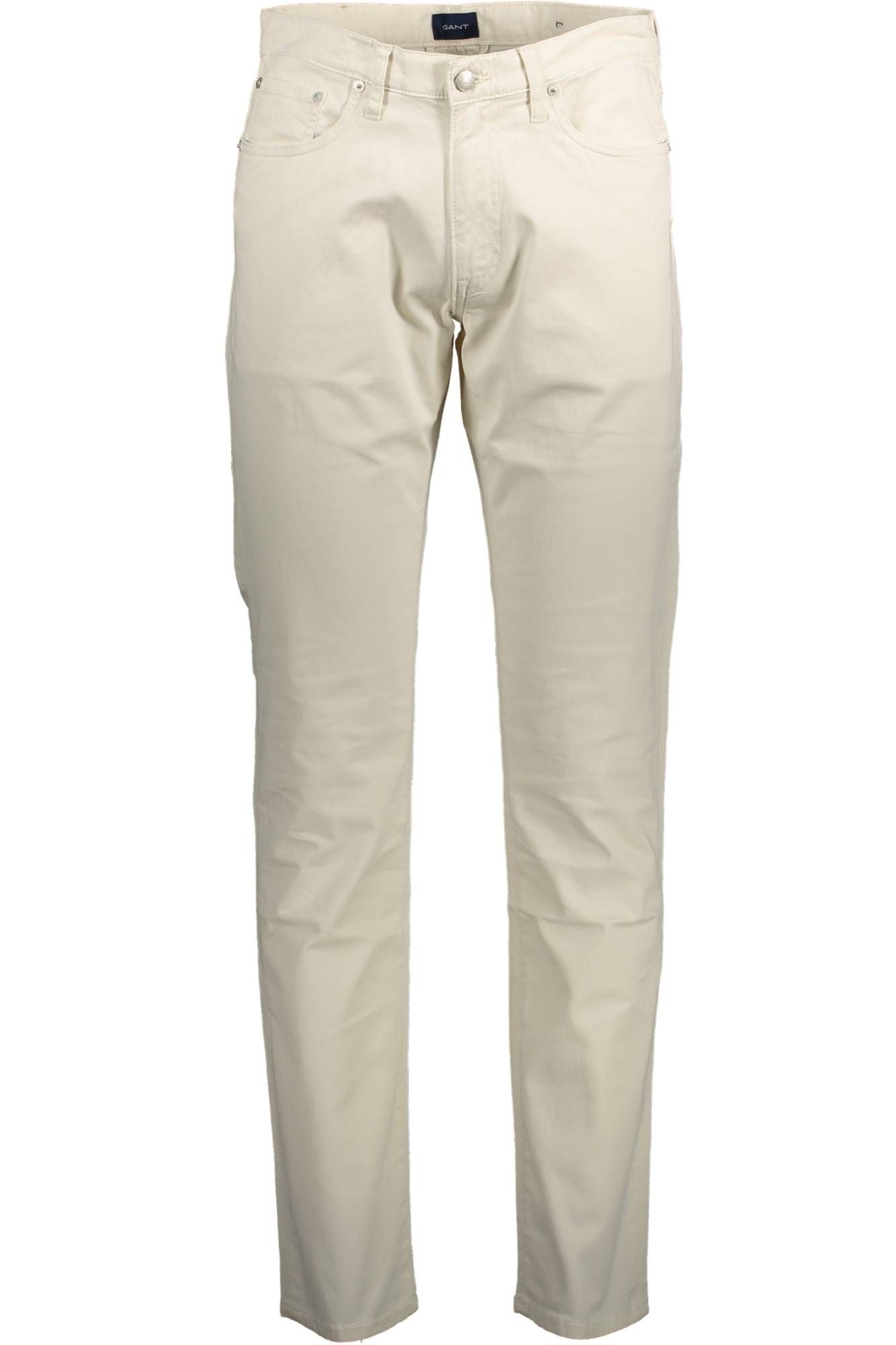 Elegant Slim Fit Trousers with Subtle Logo Detail