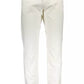 Elegant Slim White Trousers