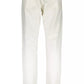 Elegant Slim White Trousers