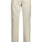 Elegant Slim Fit Trousers with Subtle Logo Detail