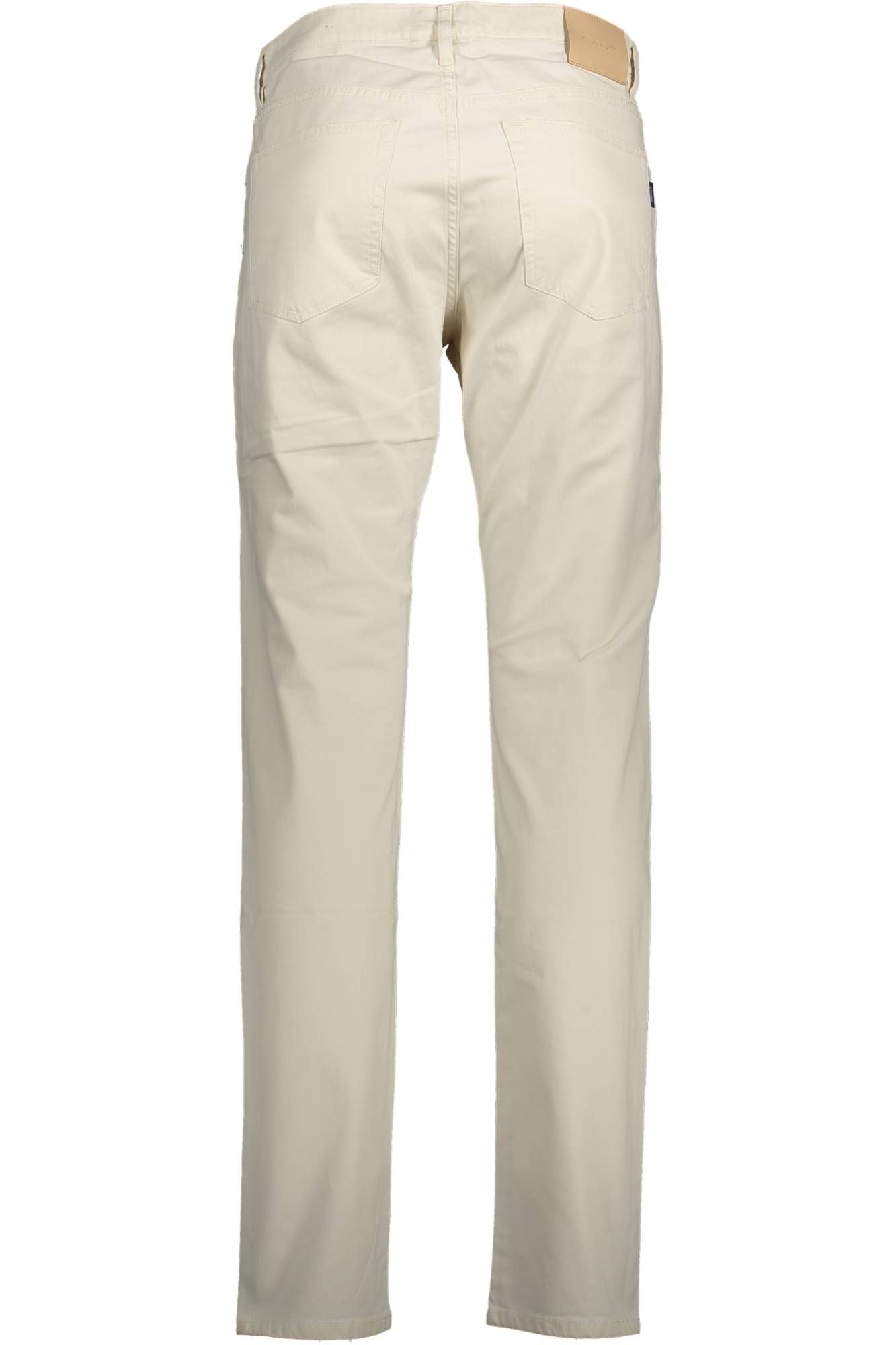 Elegant Slim Fit Trousers with Subtle Logo Detail