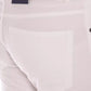 Elegant White Cotton Trousers with Tube Leg