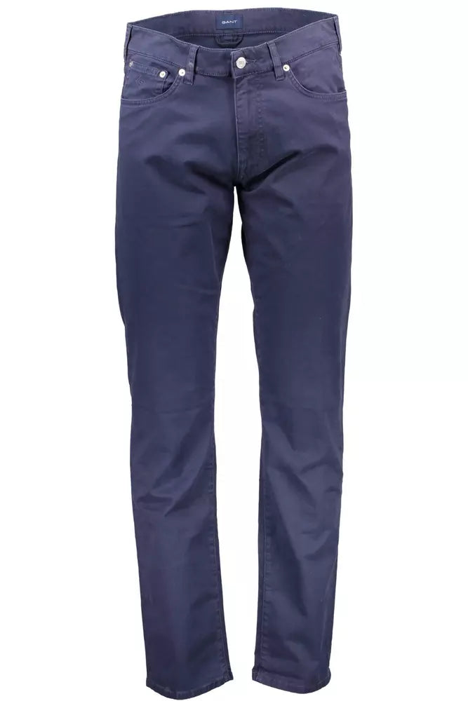 Sleek Tube-Leg Chinos for Men