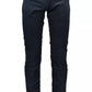 Elegant Stretch-Cotton Chinos for Men