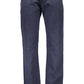 Elegant Four-Pocket Cotton Trousers
