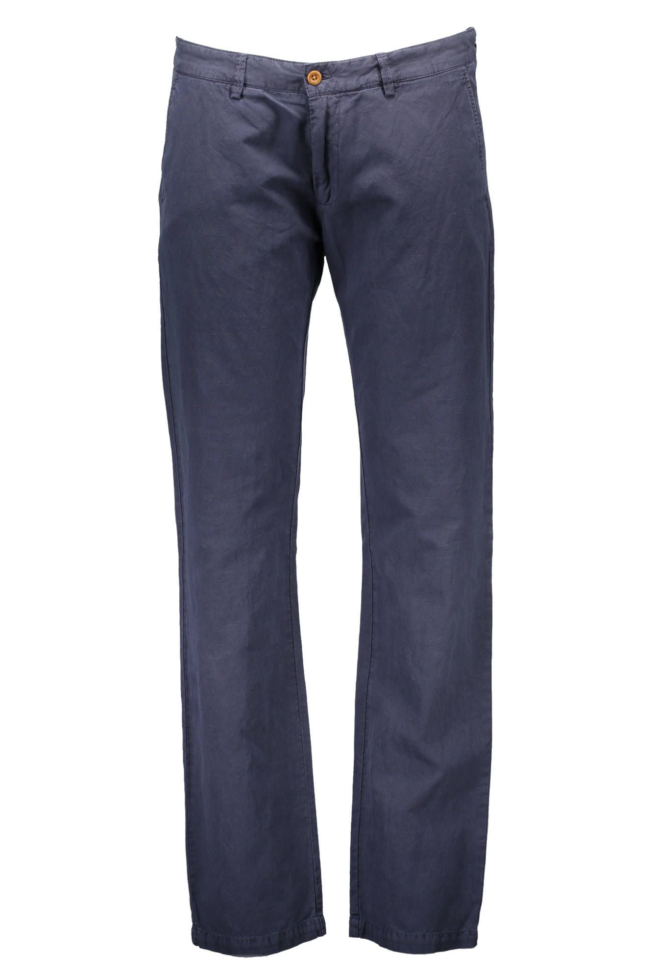 Elegant Four-Pocket Cotton Trousers