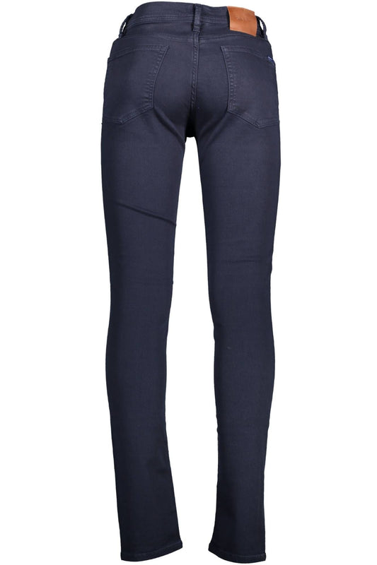 Sleek Organic Cotton Slim Trousers