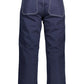 Elegant Blue Organic Cotton Trousers