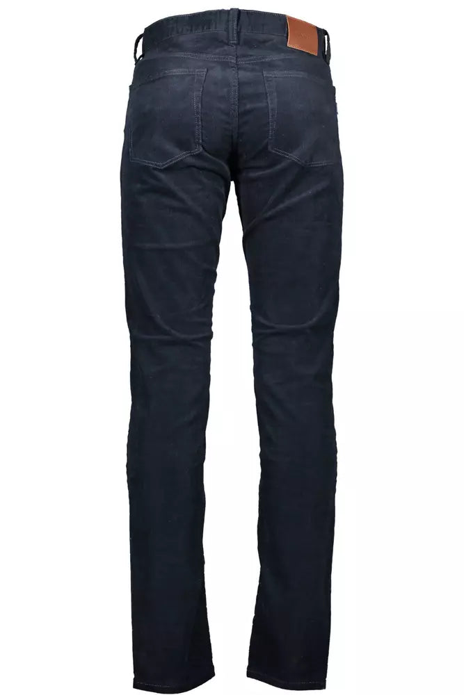 Elegant Stretch-Cotton Chinos for Men