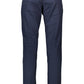 Elegant Slim Fit Cotton Trousers