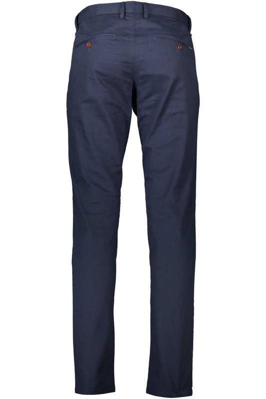 Elegant Slim Fit Cotton Trousers