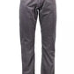 Elusive Gray Cotton Stretch Pants