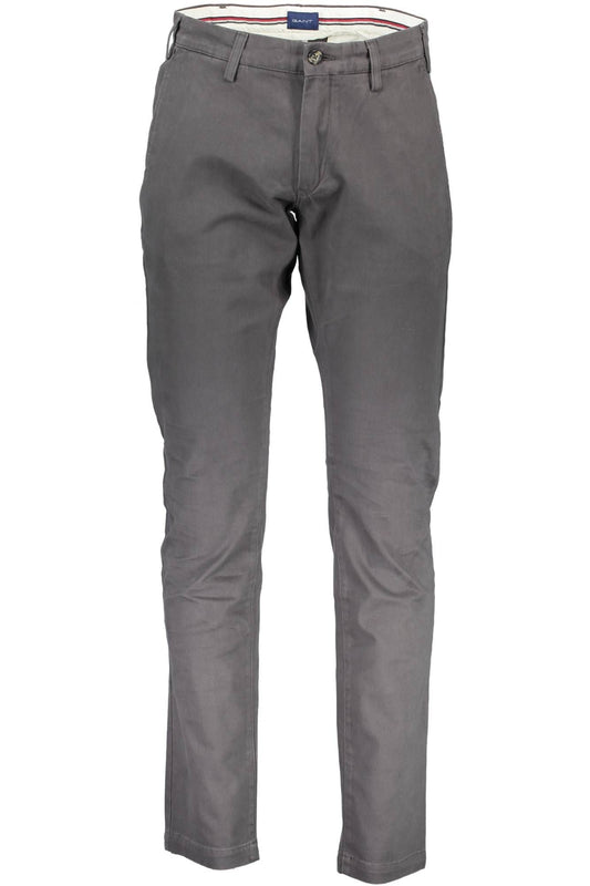 Classic Gray Cotton Chinos - Timeless Elegance