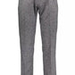 Chic Gray Blend Trousers with Pockets