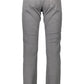 Chic Gray 5-Pocket Designer Trousers