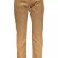 Classic Brown Five-Pocket Trousers