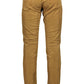 Classic Brown Cotton Trousers