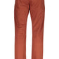 Chic Brown Cotton Trousers - Timeless Style