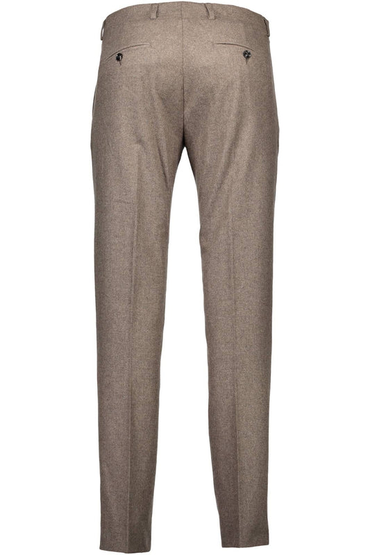 Elegant Four-Pocket Trouser with Tapered Fit