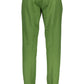 Elegant Green Cotton Trousers for Men