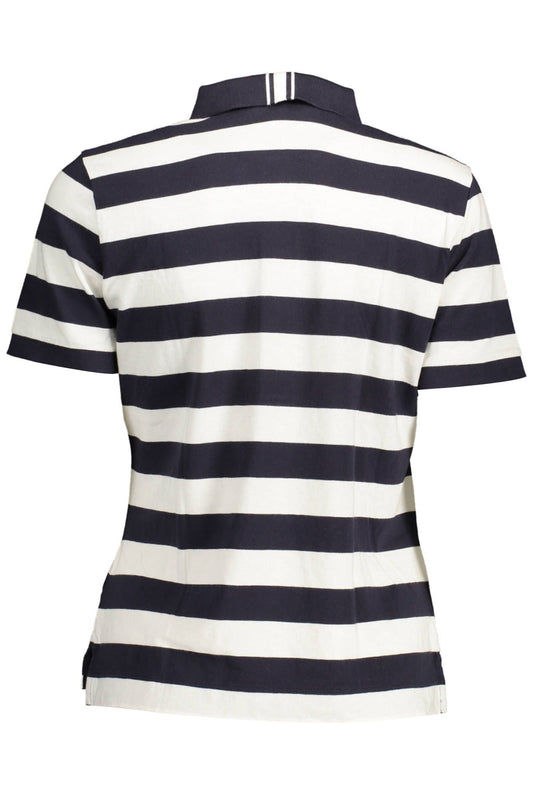 Chic Organic Cotton Polo Shirt with Logo Detail