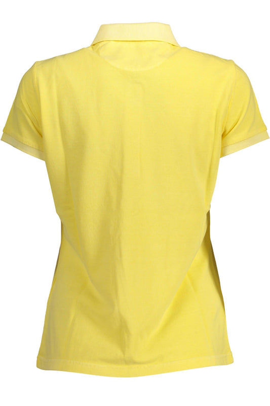 Chic Organic Cotton Polo in Sunshine Yellow