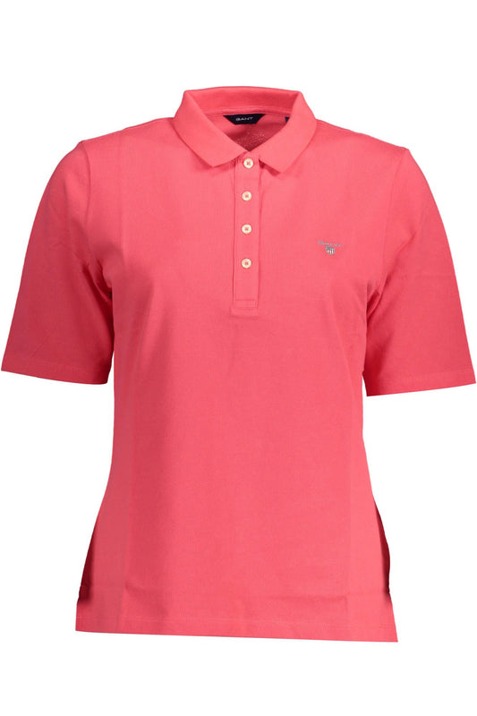 Elegant Pink Organic Polo Shirt