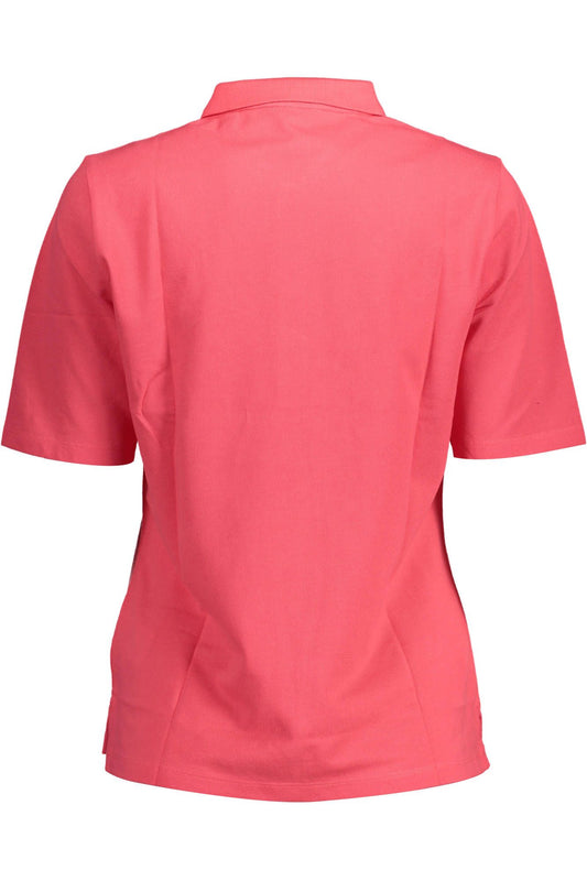 Elegant Pink Organic Polo Shirt