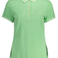 Elegant Green Organic Cotton Polo