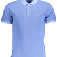 Elegant Light Blue Short-Sleeved Polo