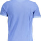 Elegant Light Blue Short-Sleeved Polo