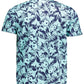 Elegant Light Blue Cotton Polo