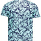 Elegant Light Blue Cotton Polo