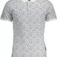 Elegant Short-Sleeved White Polo Shirt