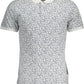 Elegant White Cotton Polo Shirt
