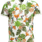 Elegant Short-Sleeved White Polo