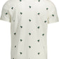 Elegant White Polo Shirt with Contrast Detailing