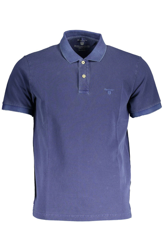 Classic Blue Short Sleeve Polo Shirt