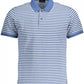 Elegant Blue Short-Sleeved Polo