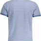 Elegant Blue Short-Sleeved Polo