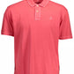 Elegant Pink Cotton Polo Shirt