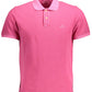 Elegant Contrast Detail Polo Shirt
