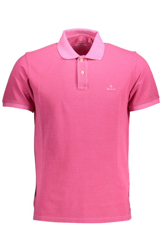Elegant Contrast Detail Polo Shirt