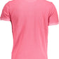 Elegant Pink Short-Sleeved Polo for Men