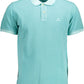 Elegant Short-Sleeved Green Polo Shirt