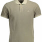 Elegant Short-Sleeved Green Polo